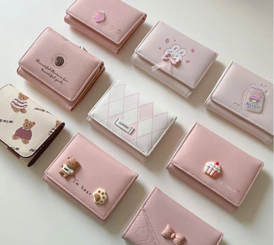 کیف پول دخترانه در رنگبندی متنوع